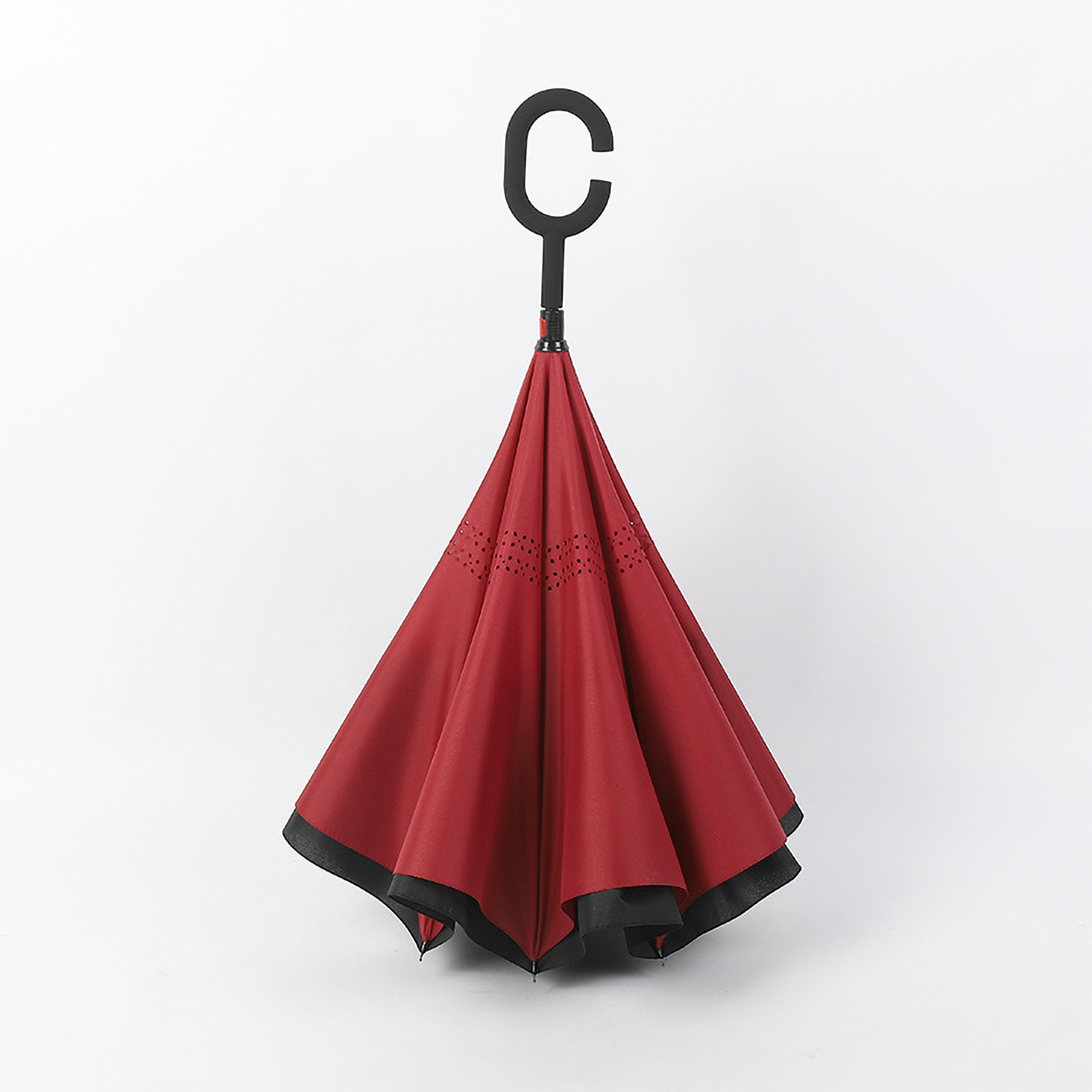 Large C-Handle Reverse Inverted Double Umbrella 14