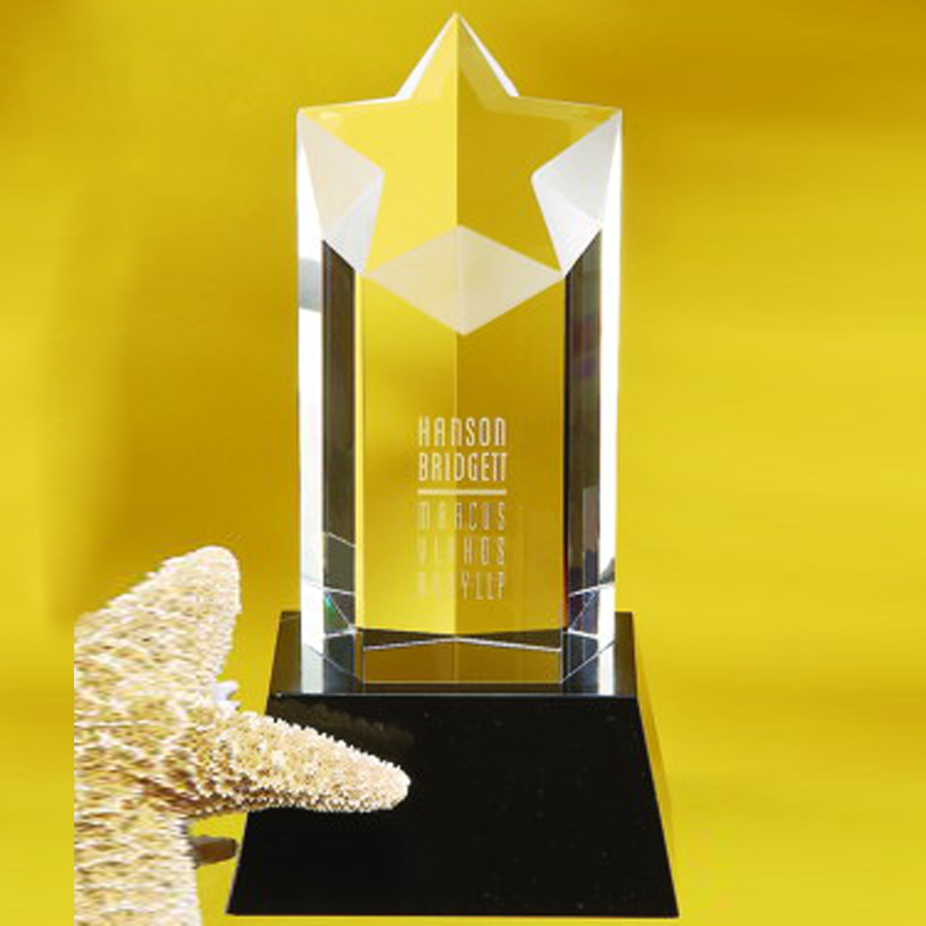 7" Crystal Award-Star_D161CA 3