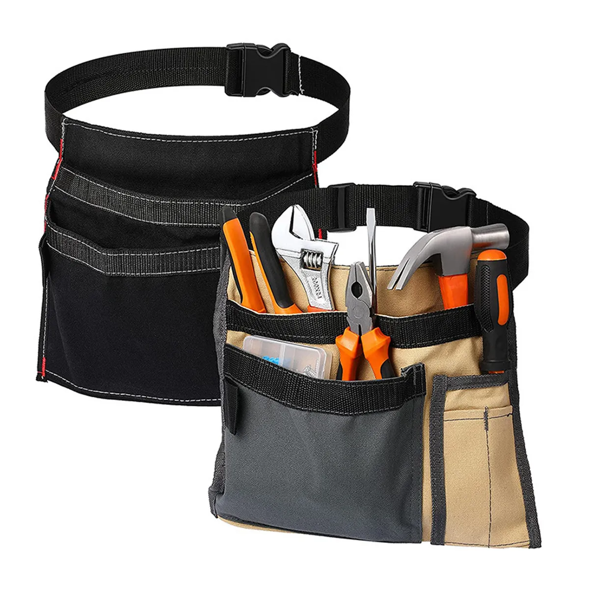 Electrician Tools Belt Storage Holster Waist Bag Organizer 9