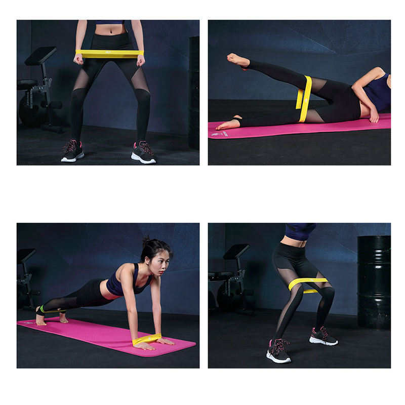 5 Pieces Stretch Resistance Bands Kit 8