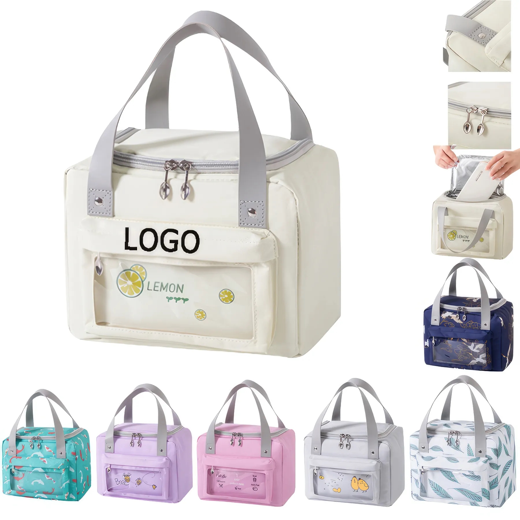 Reusable Insulated Lunch Bag 1
