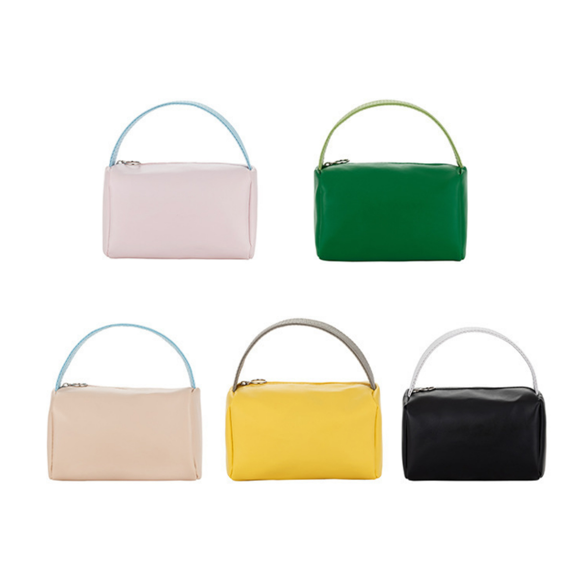 3.5L Compact Cosmetic Bag W/ Zipper and Handle 4