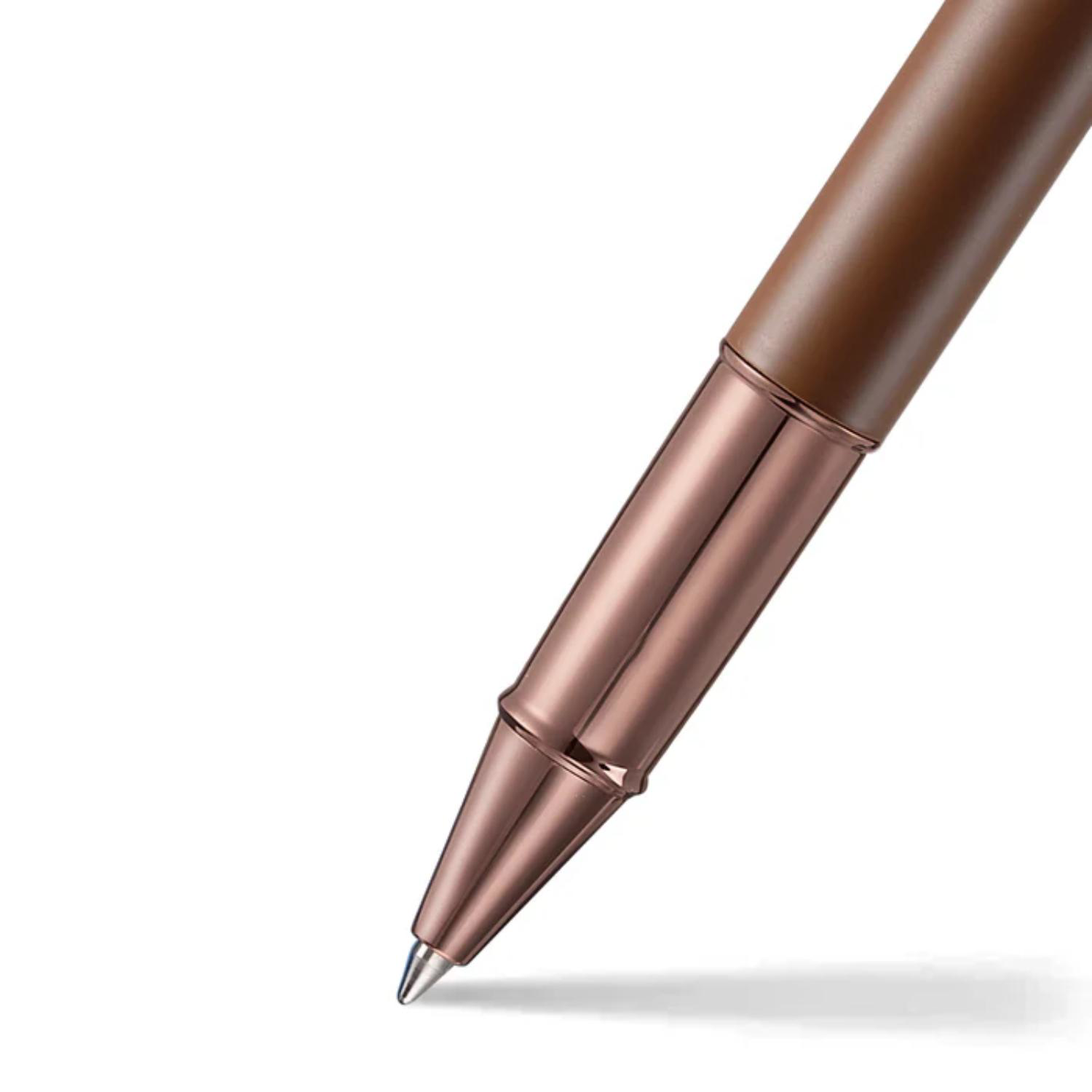 SHEAFFER® 100 Coffee Edition PVD Trim Executive Rollerball Pen w/ Gift Box 6