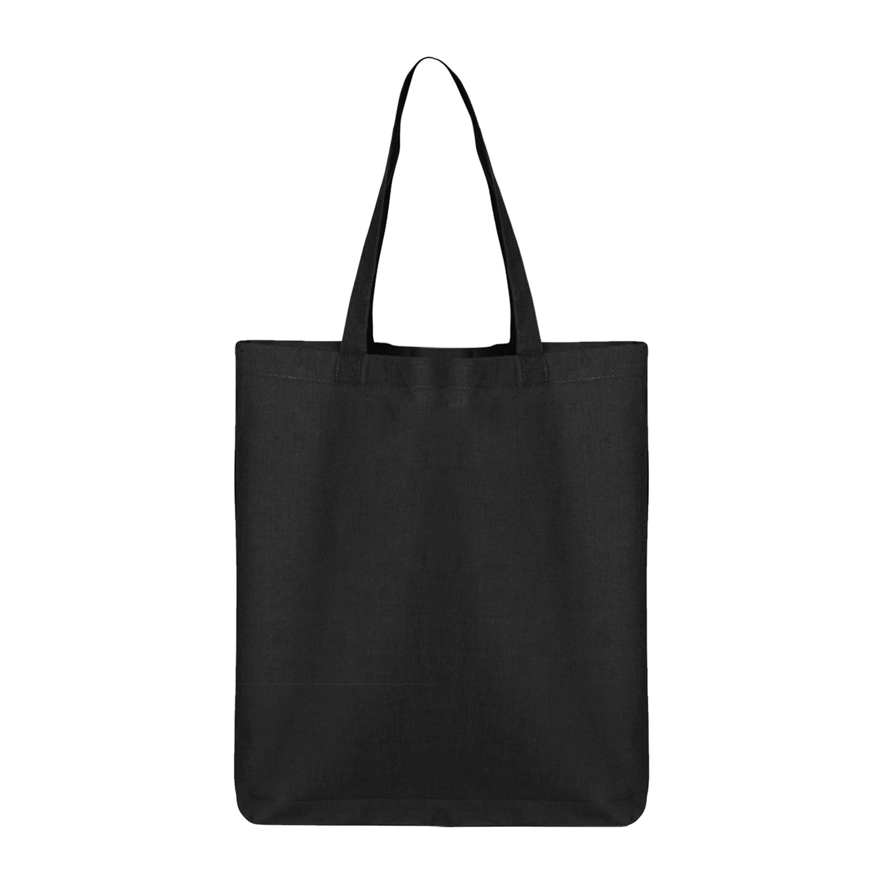 6 oz. 100% Large Cotton Canvas Bottom Gusset Economy Tote Bag - 11" x 13" 6