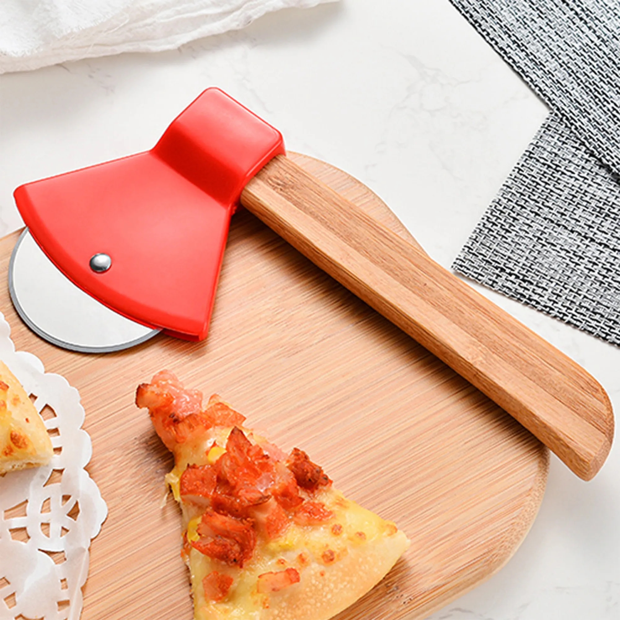 Stainless Steel Pizza Cutter 5