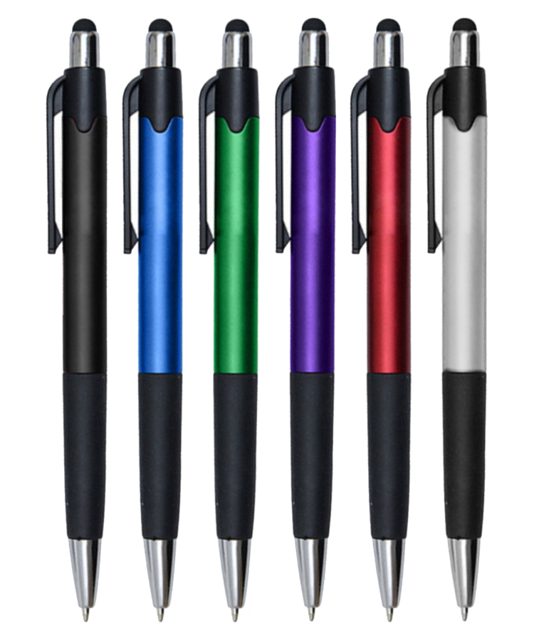 "Plushy" Stylus Click Grip Pen 1