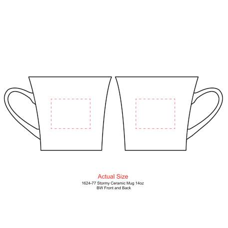 Stormy Ceramic Mug 12oz 10
