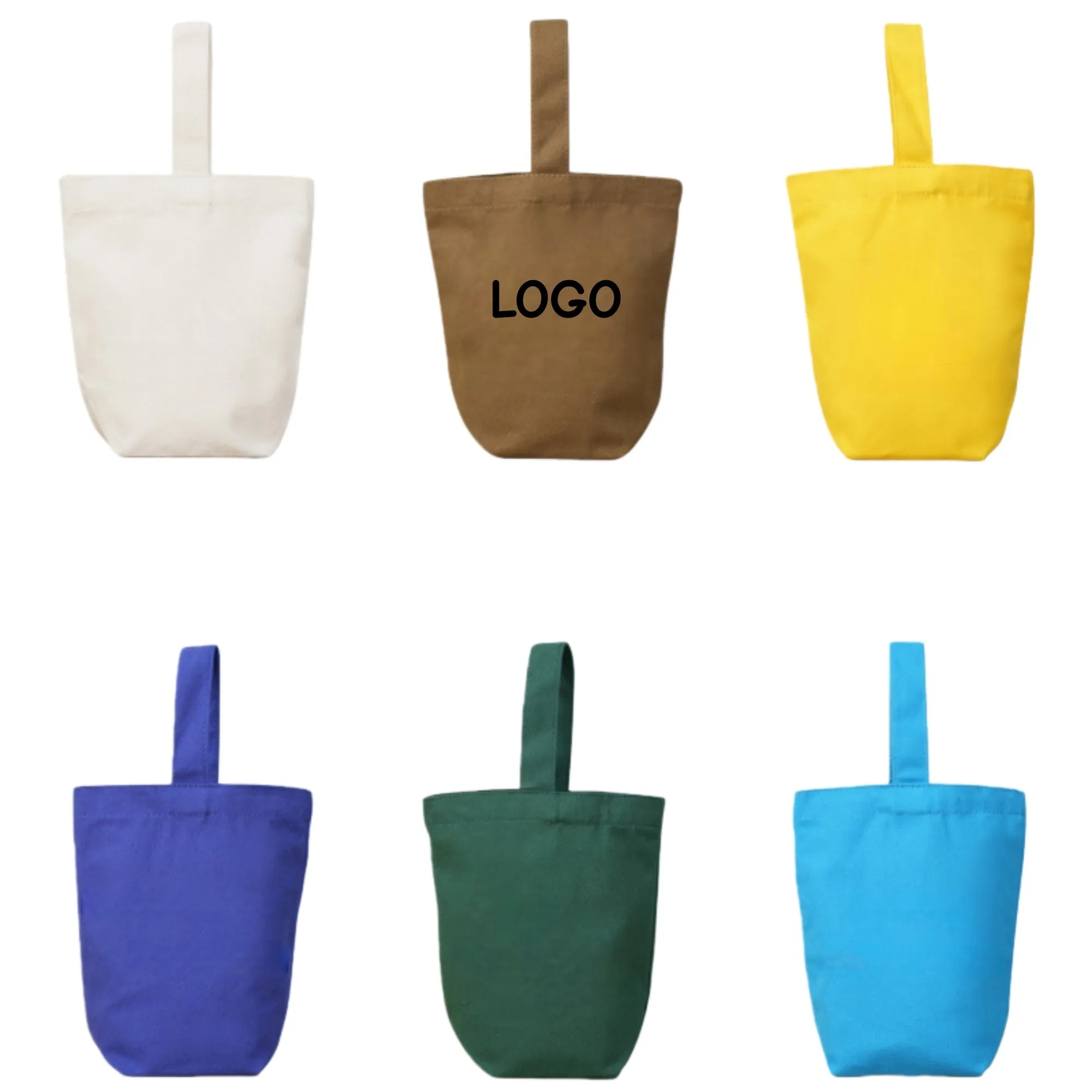 Custom Logo Canvas Tote Bag Shopping