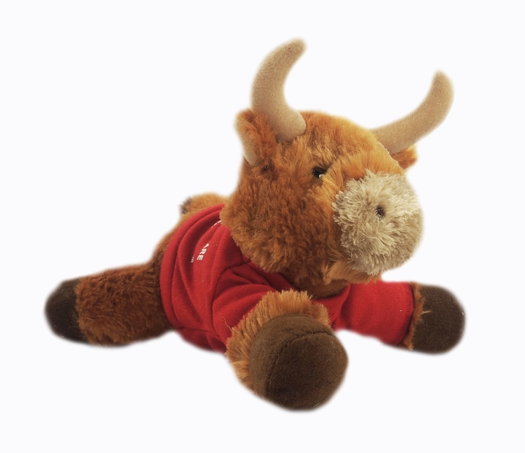 8" Toro Bull with T-shirt and One Color Imprint 2