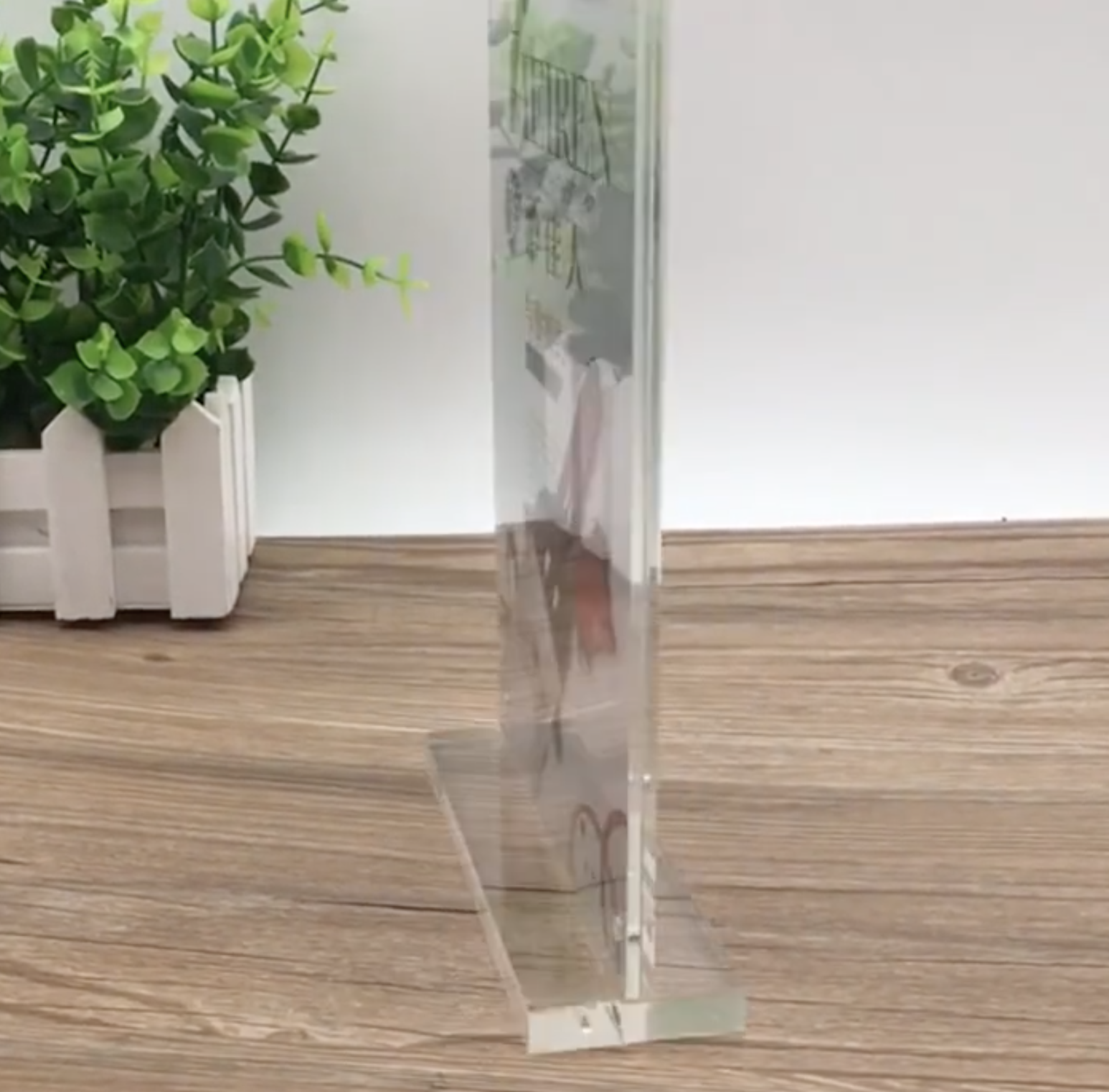 Acrylic Sign Holder 6