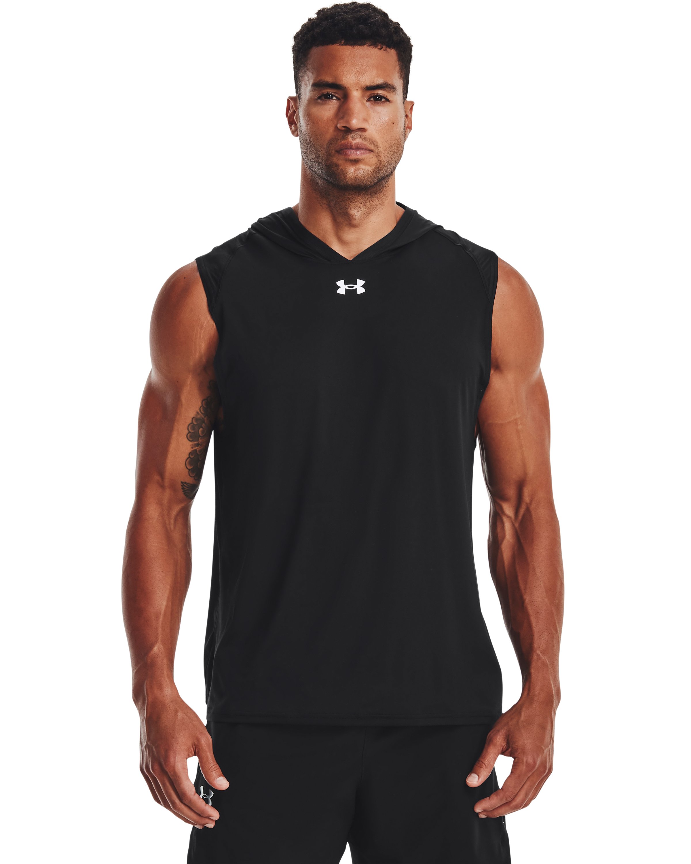 UA Knockout Men's Sleeveless Hoodie 7