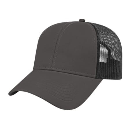 Cap America Two-Tone Trucker Mesh Back Cap 466