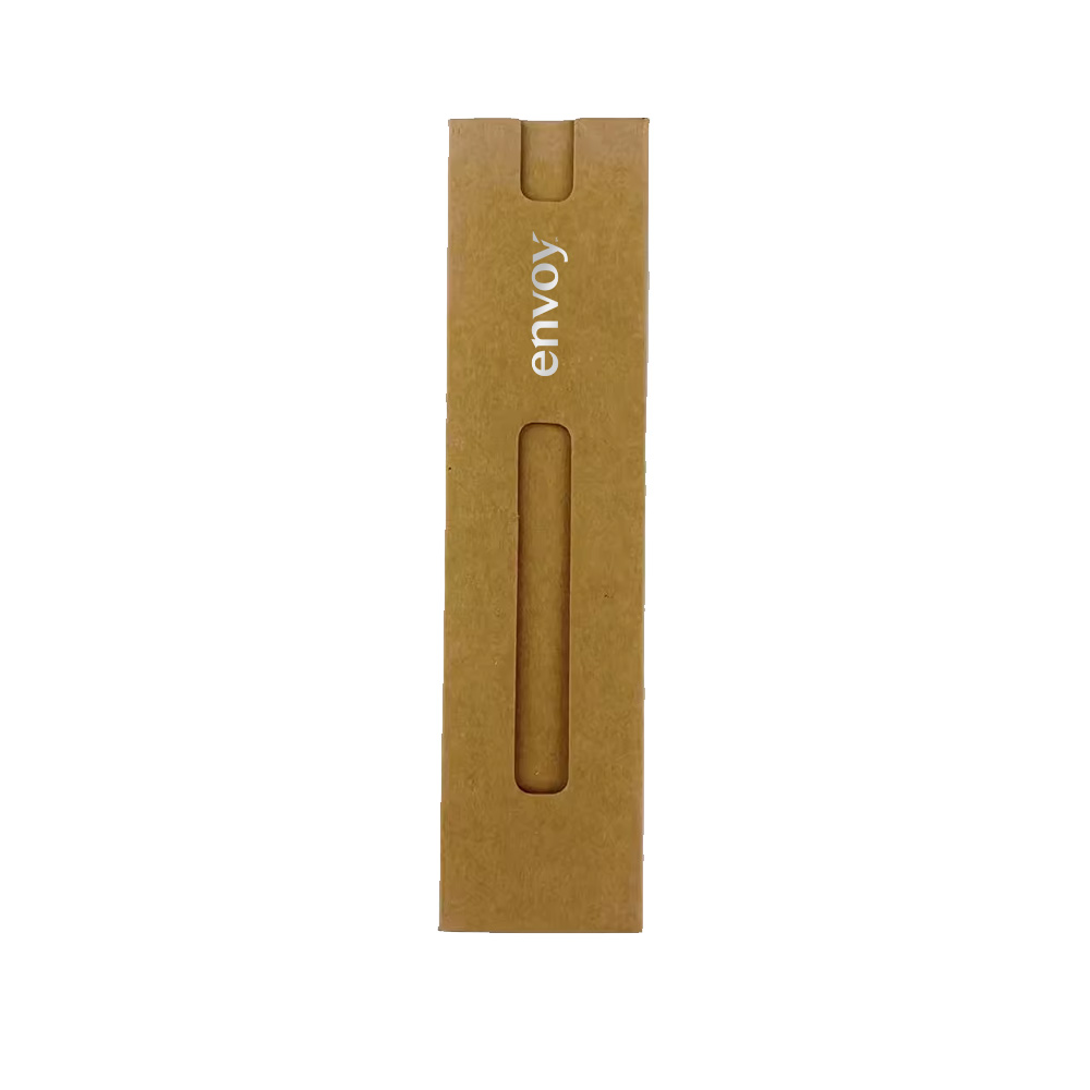 Eco-Friendly Kraft Card Paper Pen Sleeve 6