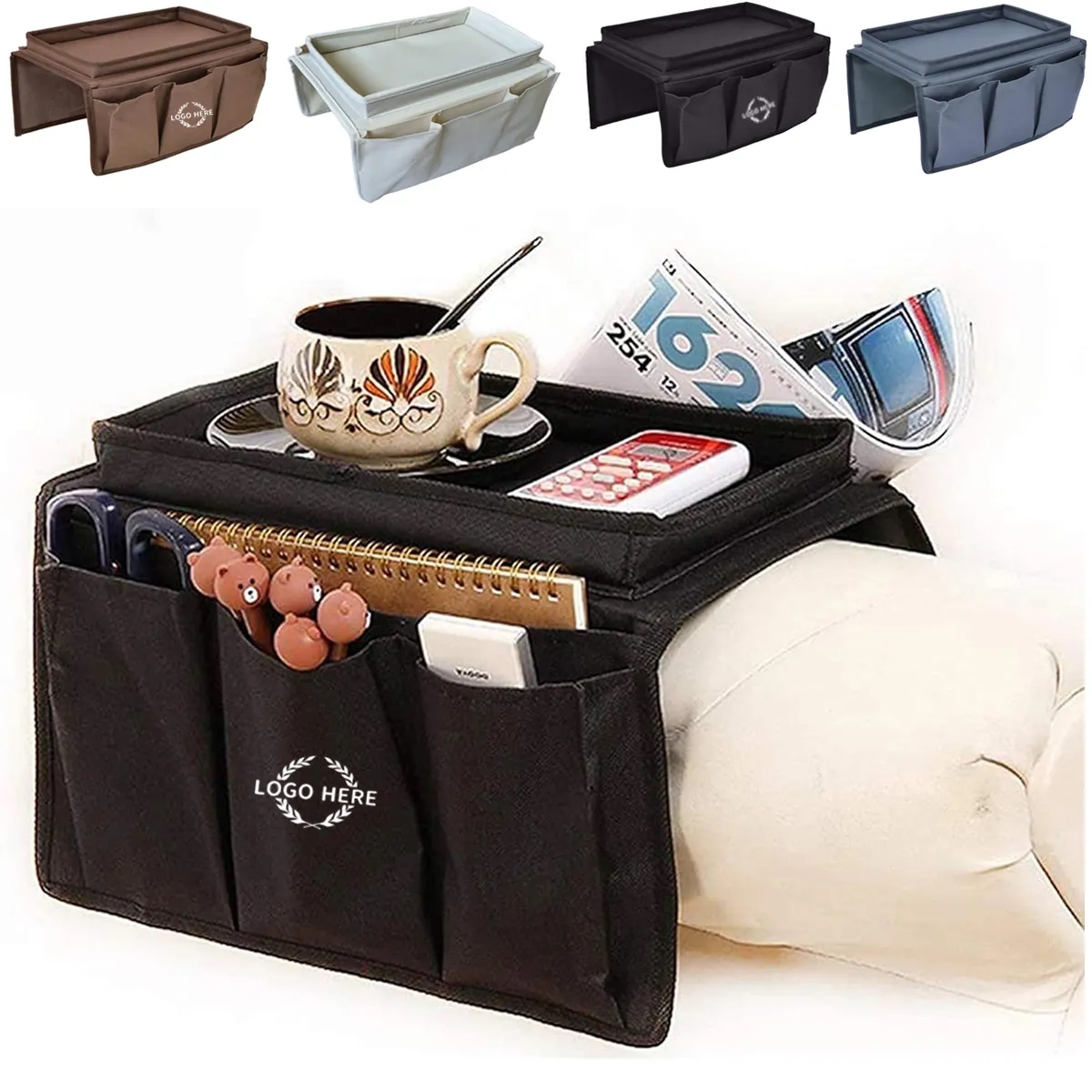 Sofa Armrest Organizer with Cup Holder 4