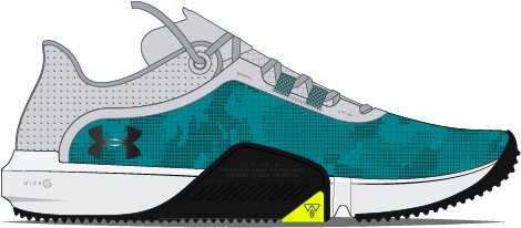UA TriBase Reign Vital Men's Training Shoes 2