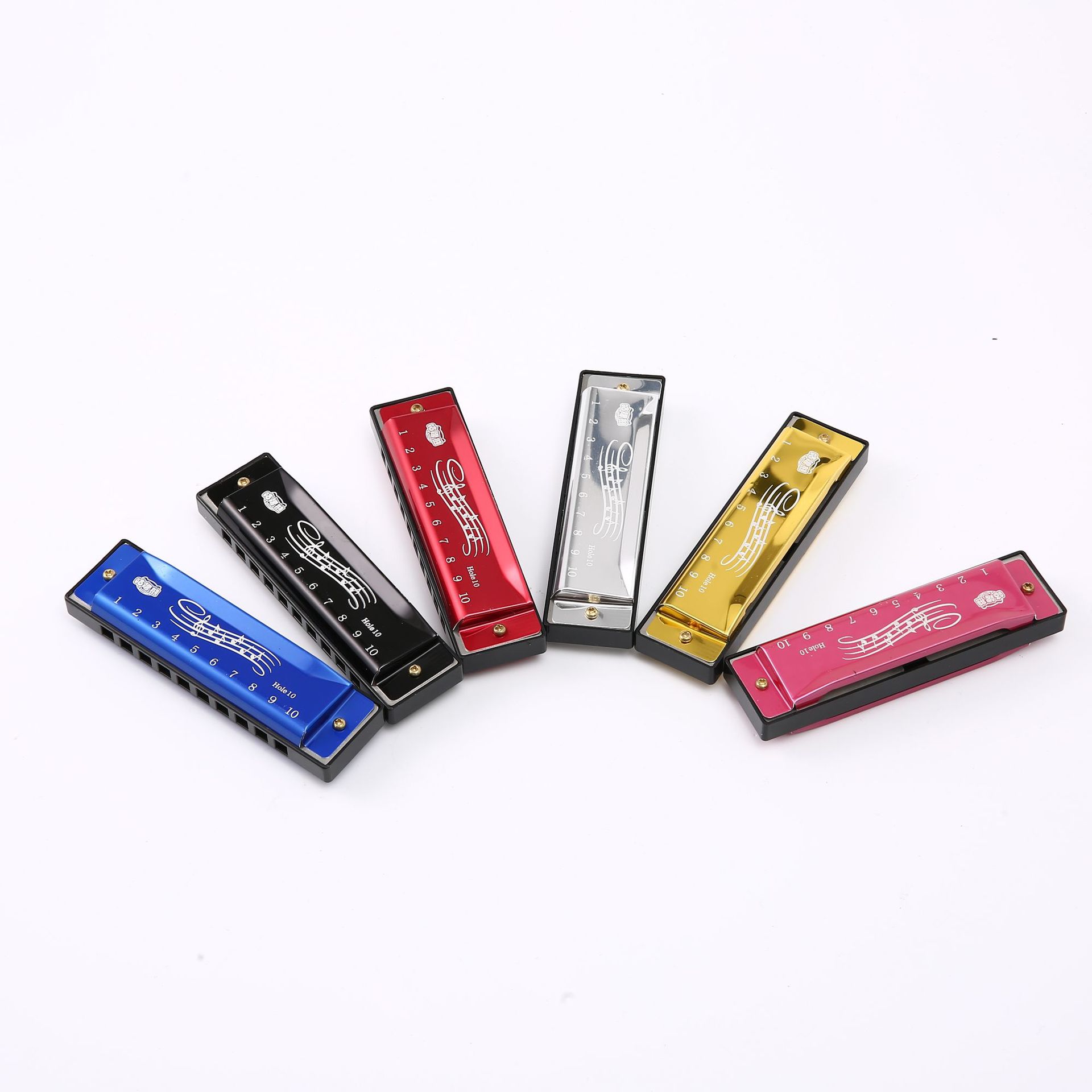 Harmonica Mouth Organ 10 Hole C Key with Case 2