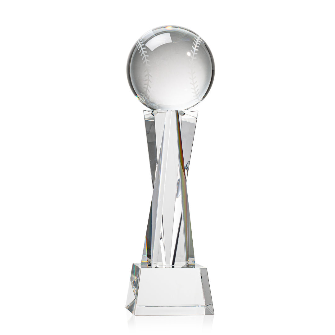 Baseball Award on Grafton Base - Clear 2