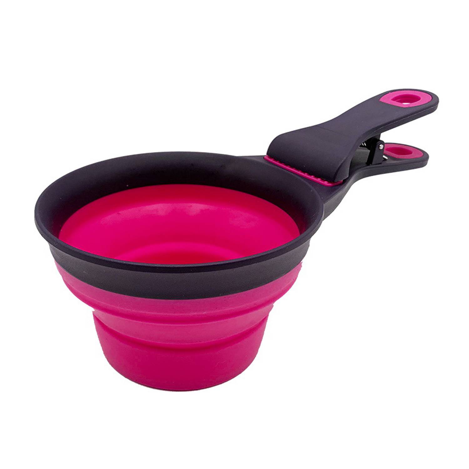 4oz Collapsible Pet Measuring Cup w/ Clip 5