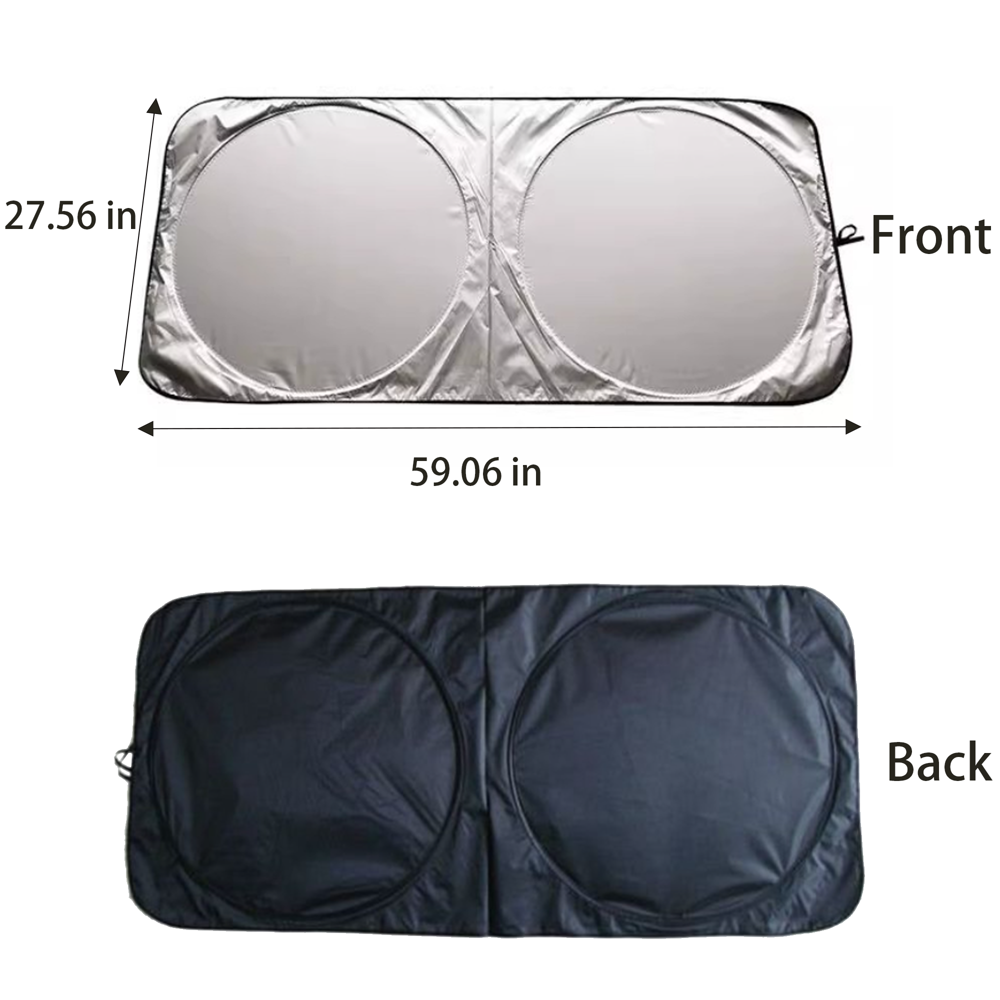 Foldable Car Windshield Sunshade 3