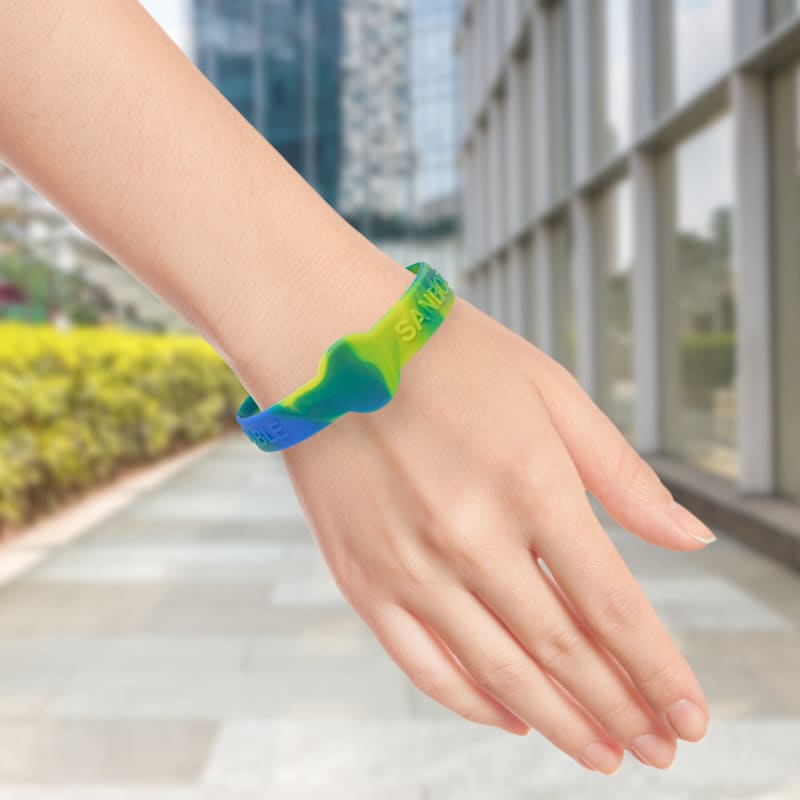 1/2 Inch Embossed Figured Wristbands 33