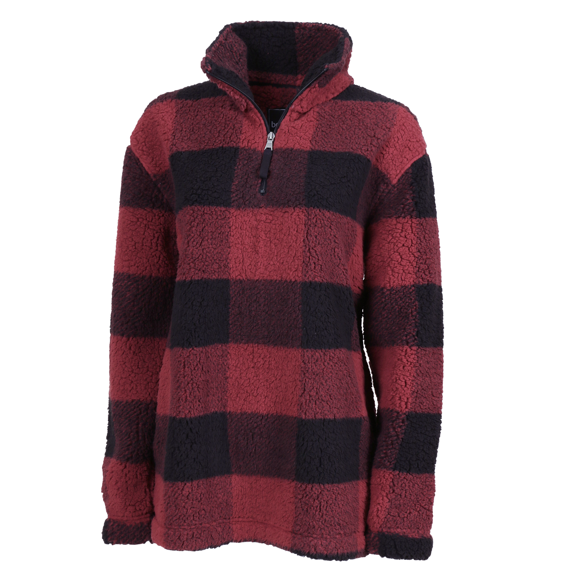BOXERCRAFT ADULT SHERPA QUARTER ZIP PULLOVER 4