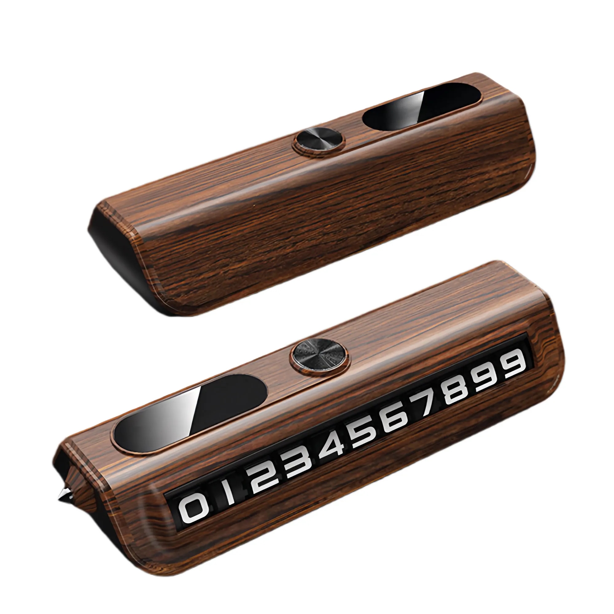 Luxury Temporary Parking Phone Number Plate For Car 5