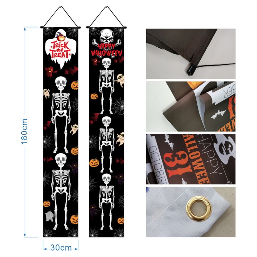 180x30cm Halloween Couplet Hanging Flag 3