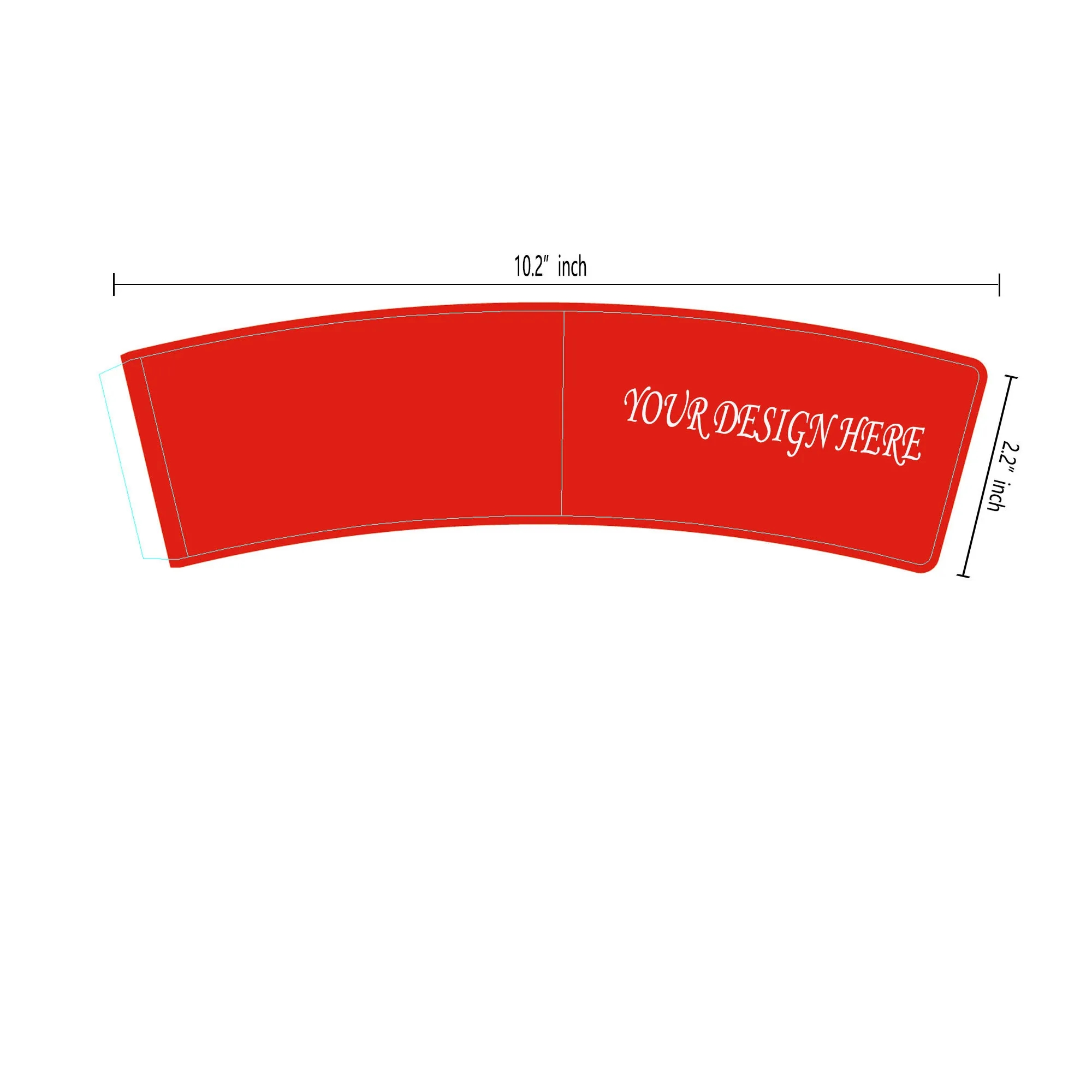 Double Layer Craft Paper Cup Sleeves MOQ 100PCS 3