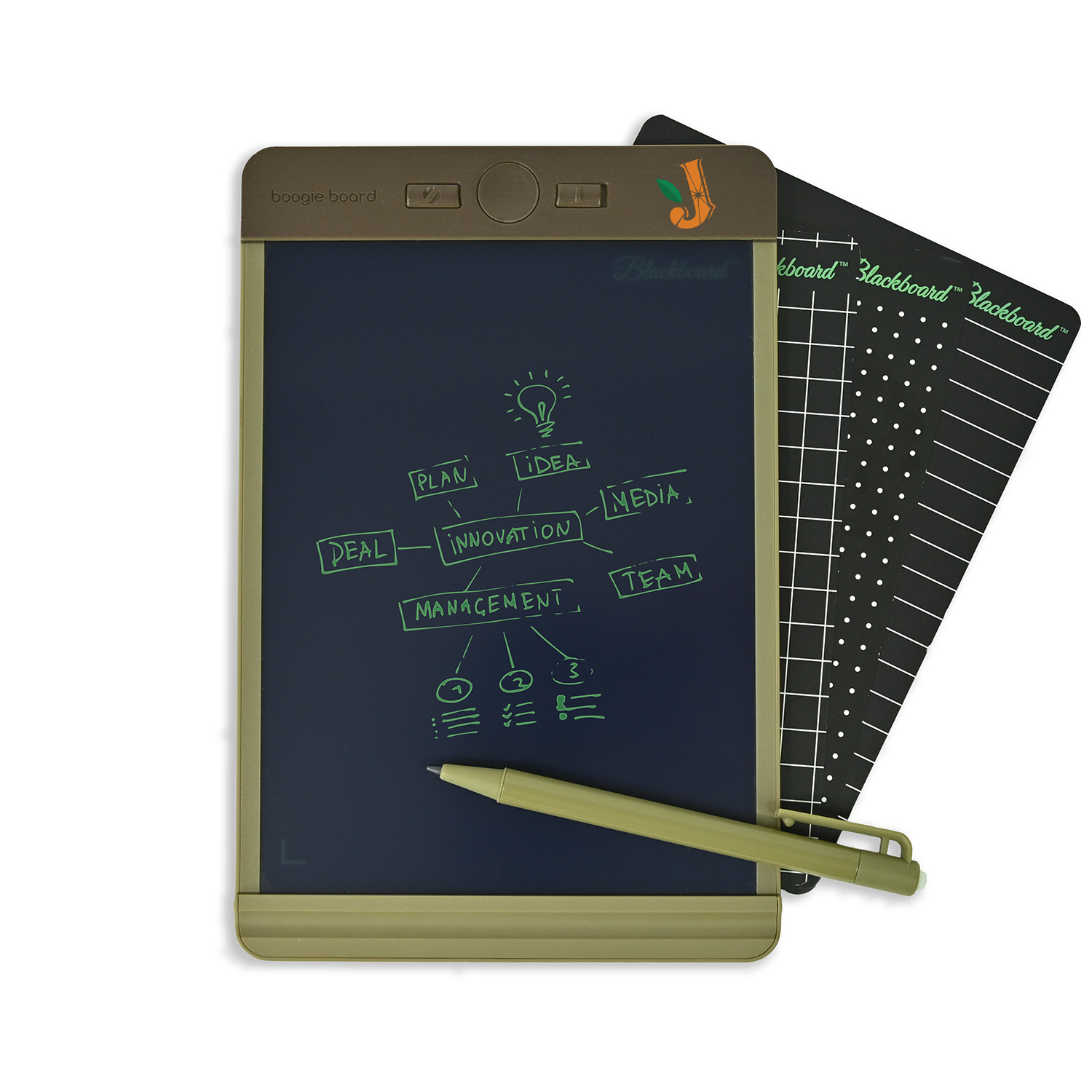 Boogie Board® Blackboard™ Smart Scan Reusable Notebook - Note Size 10