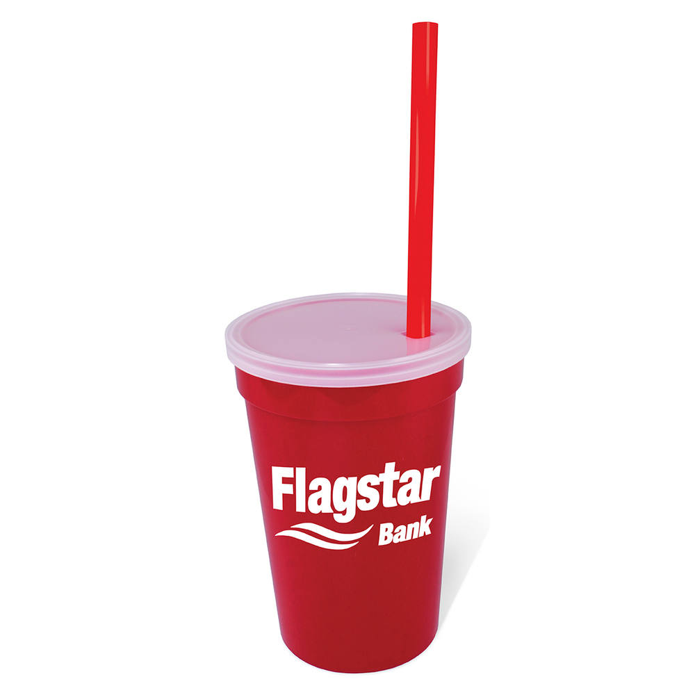 17 oz. Smooth Cup/Straw/Lid Set 40