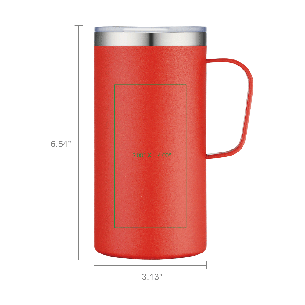Magnolia 20oz Stainless Steel Mug