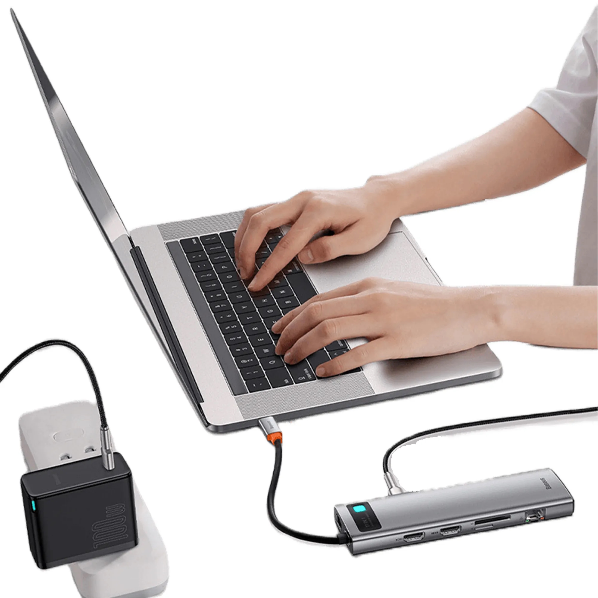 11 in 1 USB-C Laptop Docking Station Hub 2