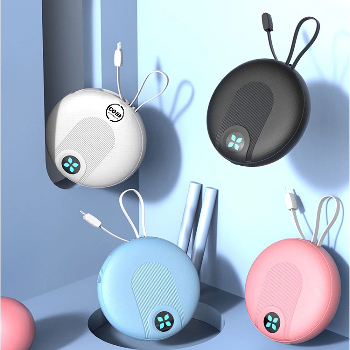 Wired Cute 1000MAH Power Bank 1