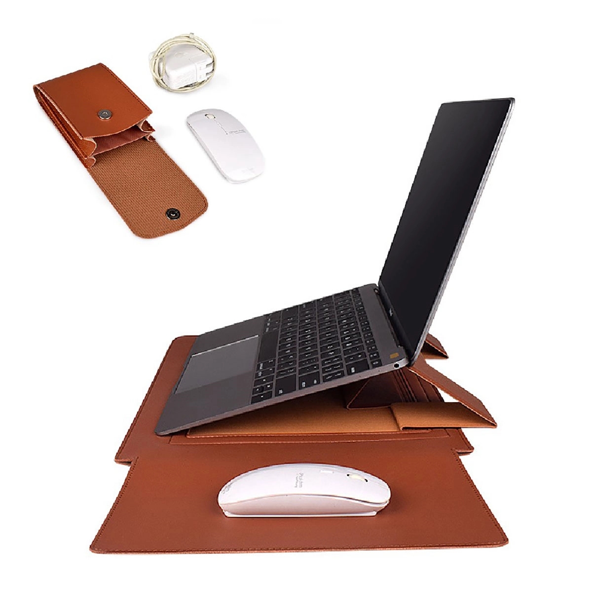 Laptop Sleeve Waterproof Leather Case 2