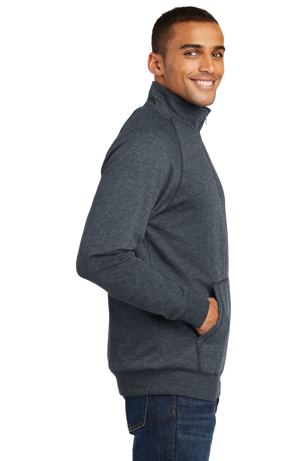 District Lightweight Fleece 1/4-Zip. DM392 15