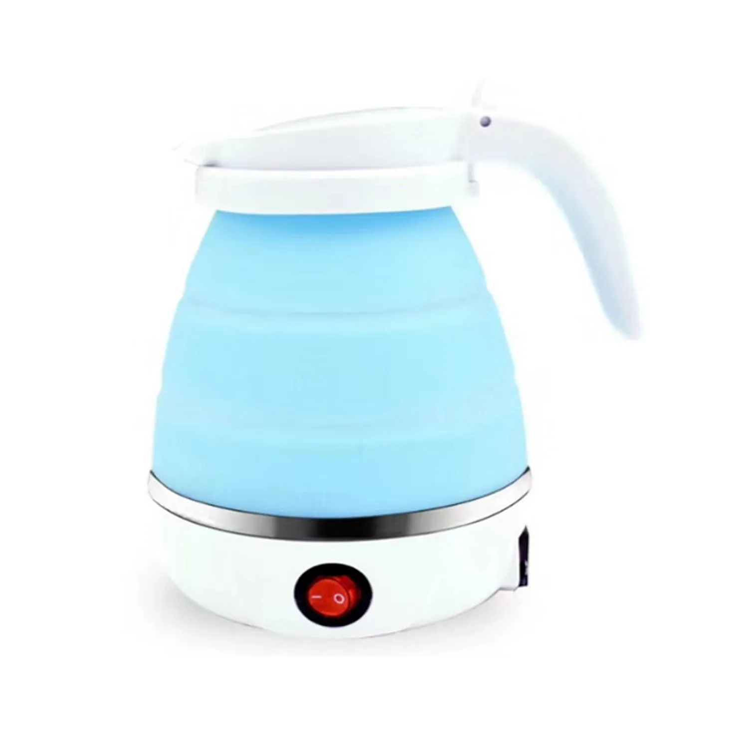 Portable Food Grade Silicone Foldable Electric Bottle 5