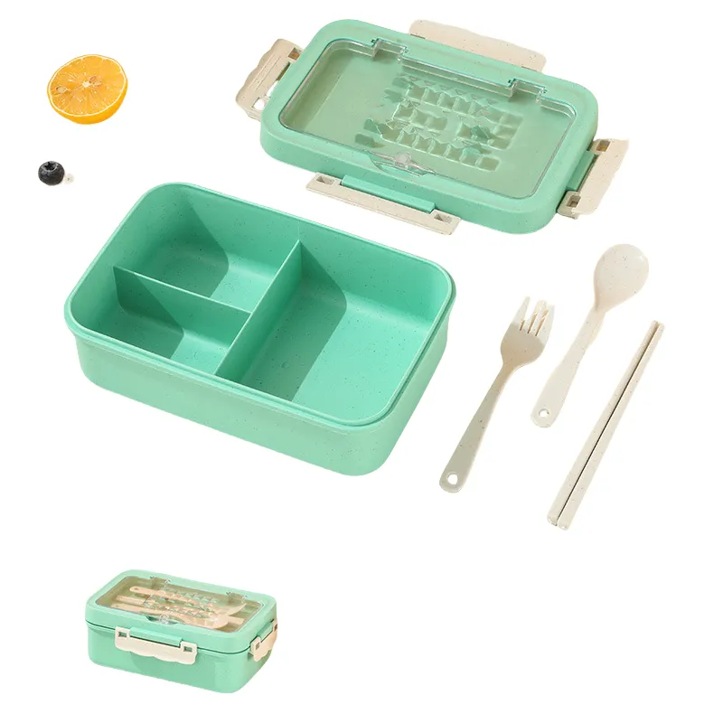 Wheat Straw Lunch Box Set 1