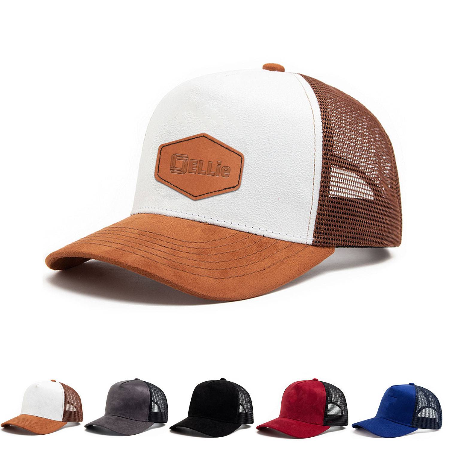 Cotton Mesh Baseball Cap 1
