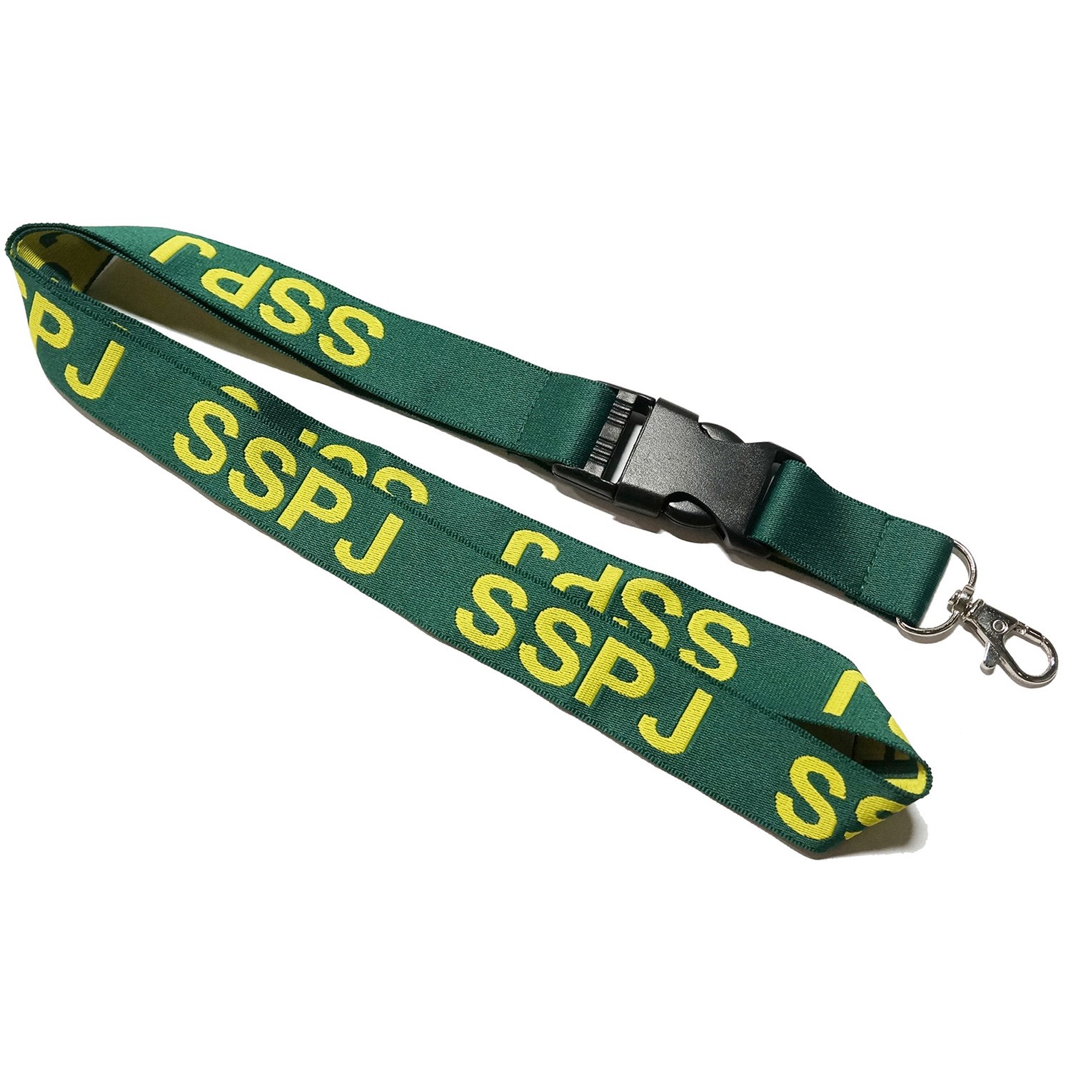 1" Woven Lanyards with Detachable Buckle Release 19
