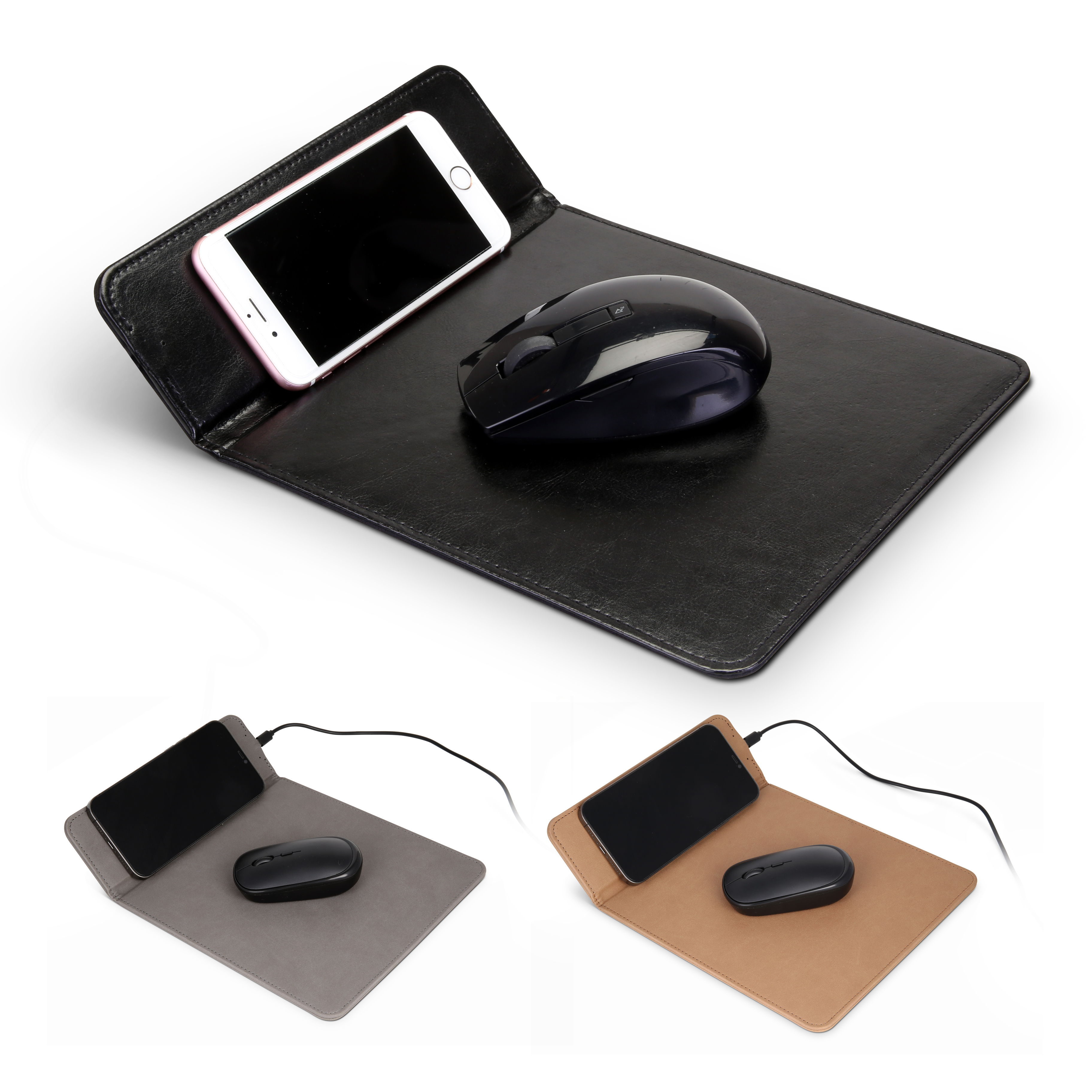 Leatherette Charging Mousepad 6