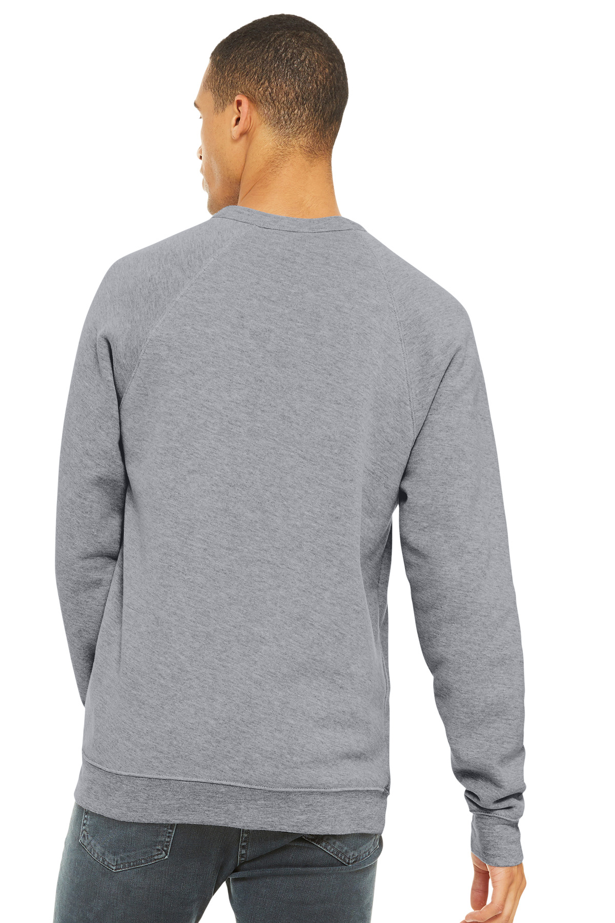 BELLA+CANVAS Unisex Sponge Fleece Raglan Sweatshirt. BC3901 56