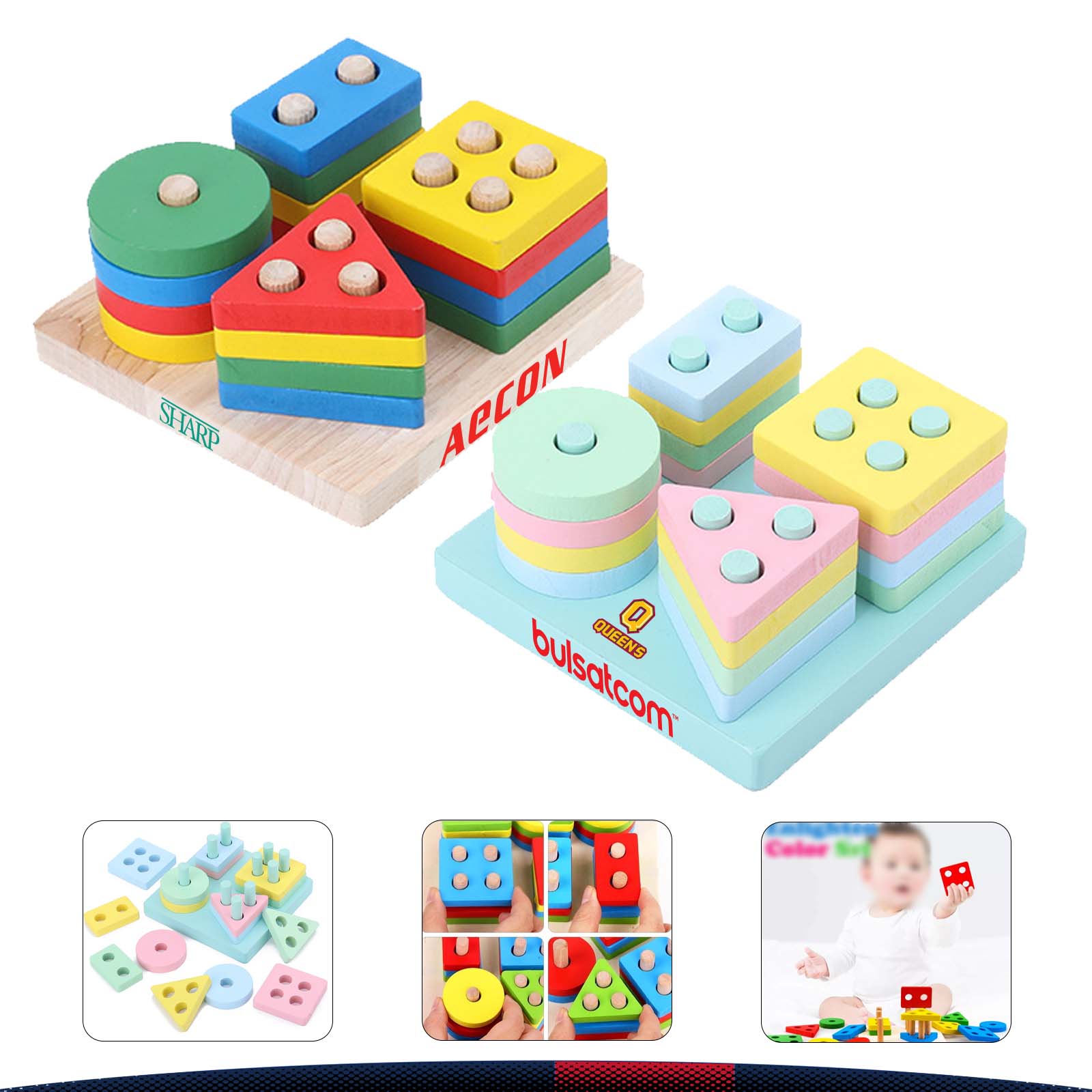 Multi-function Stacking Puzzle 2