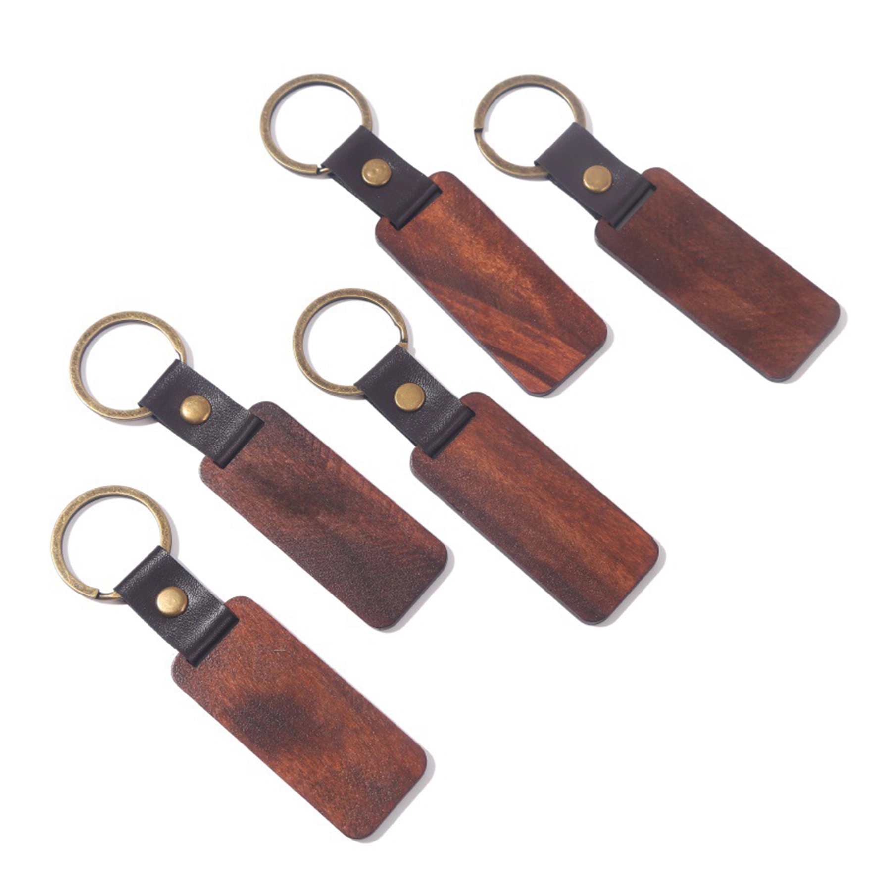 Wooden Key Chain  Anniversary Keychain 1