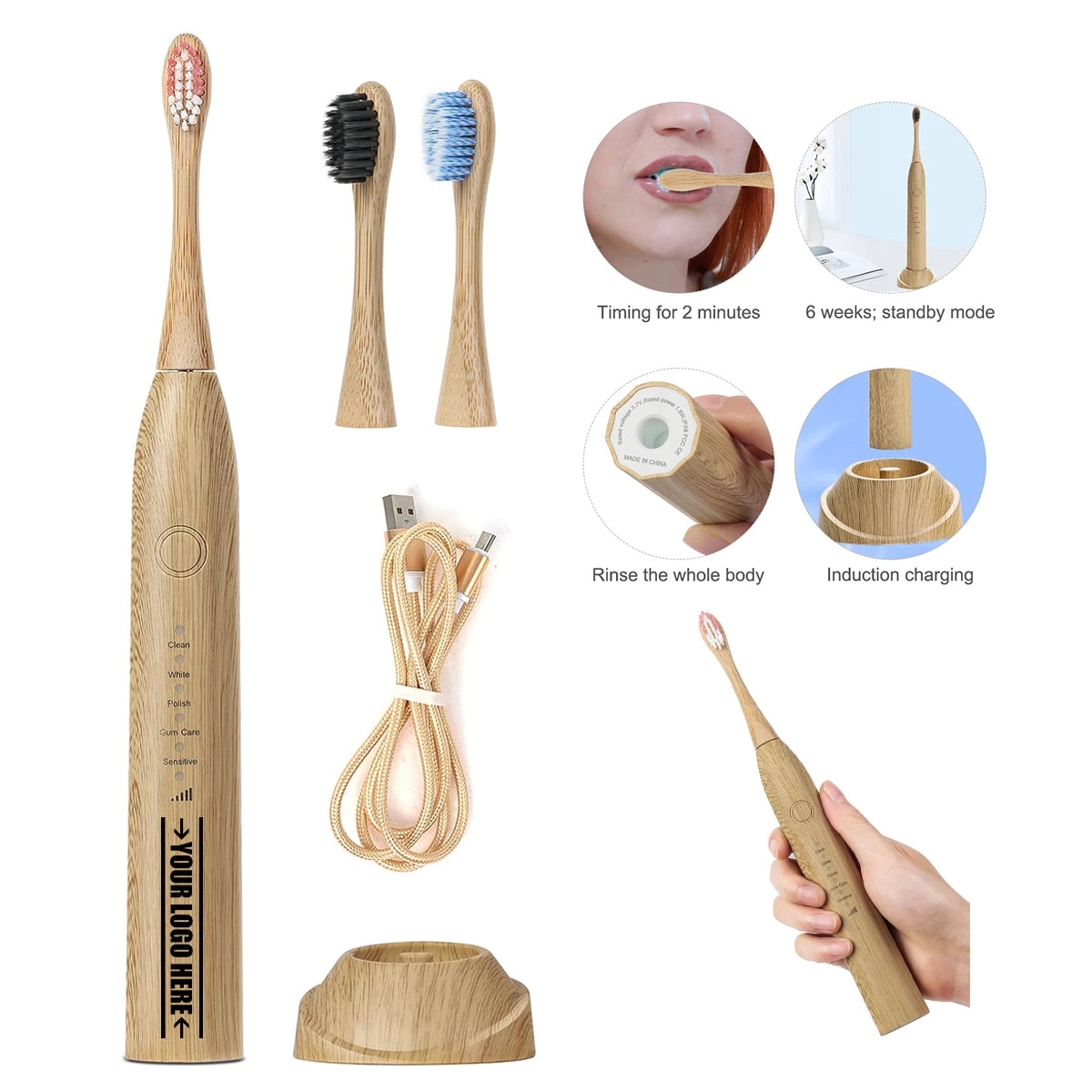 Electric Bamboo Toothbrush 5