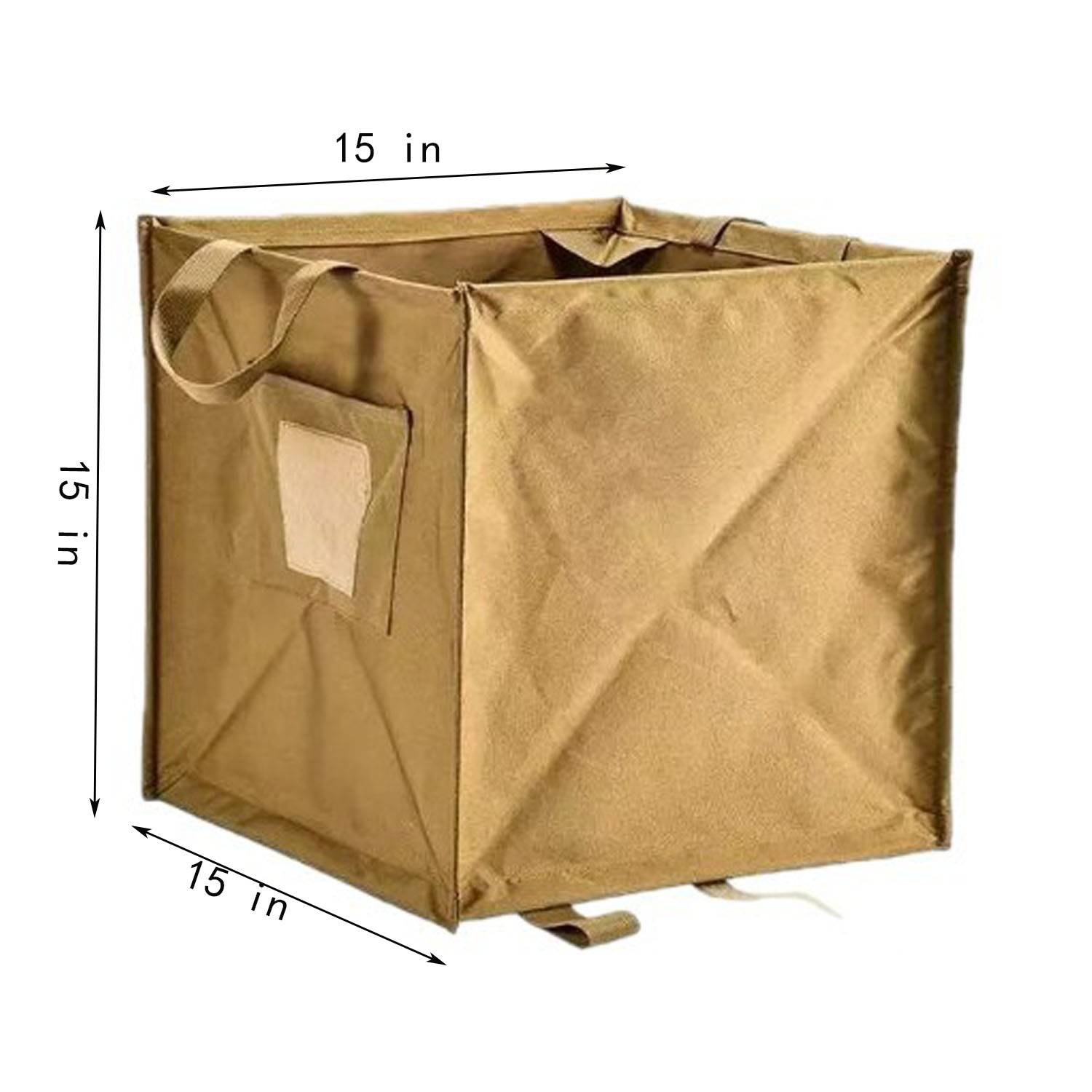Camping Oxford Fabric Waterproof Folding Trash Can 4