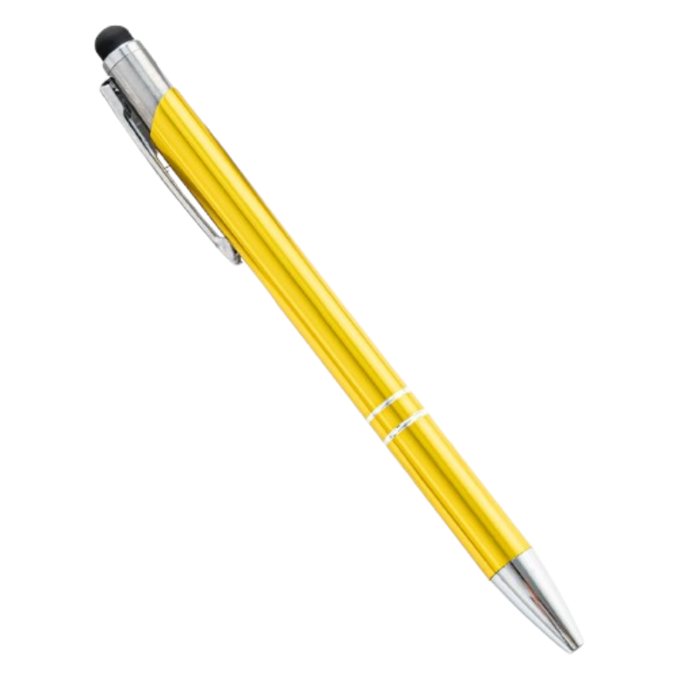 Metal Ballpoint Pen W/ Stylus 4