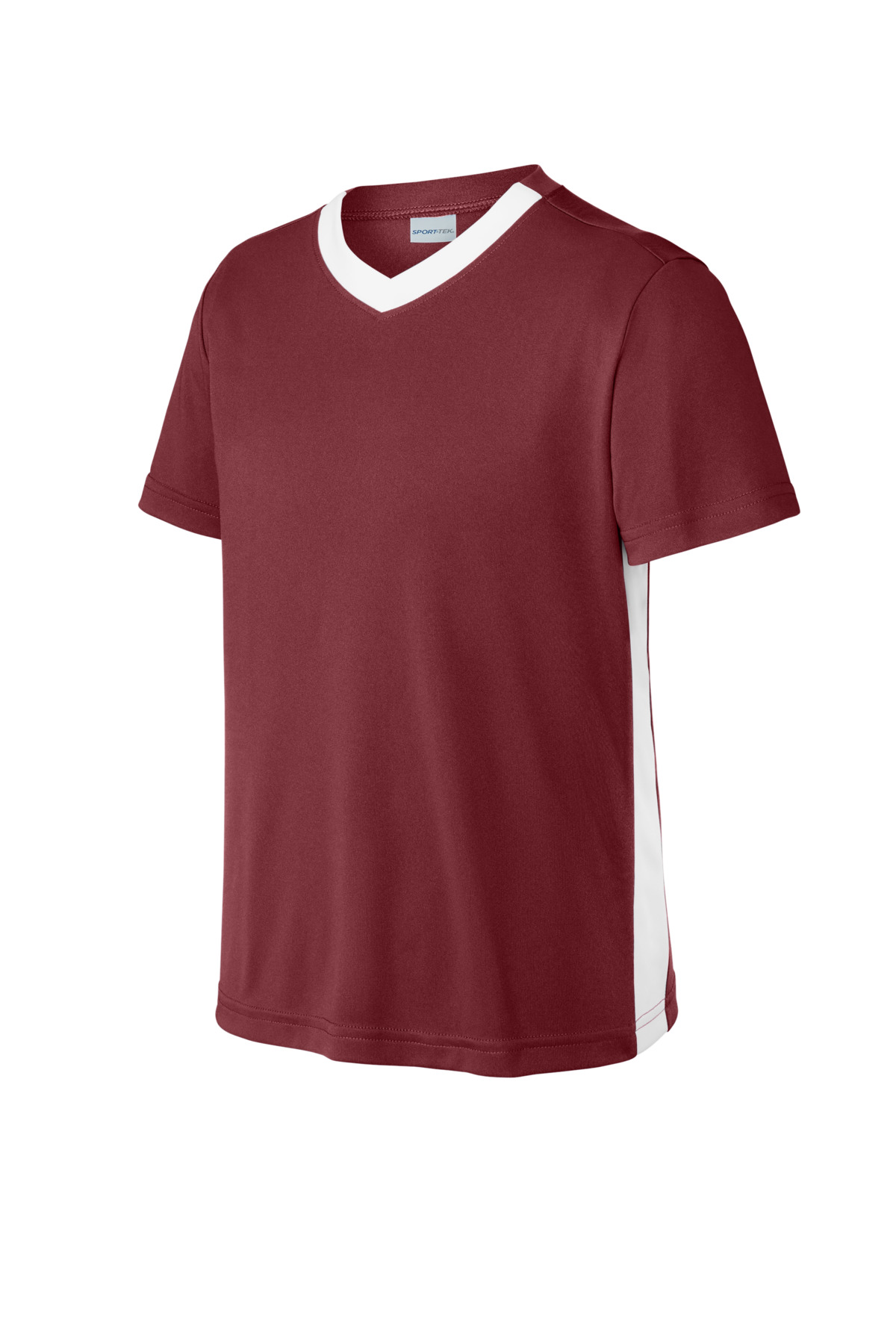 Sport-Tek Youth Competitor United V-Neck YST101 14