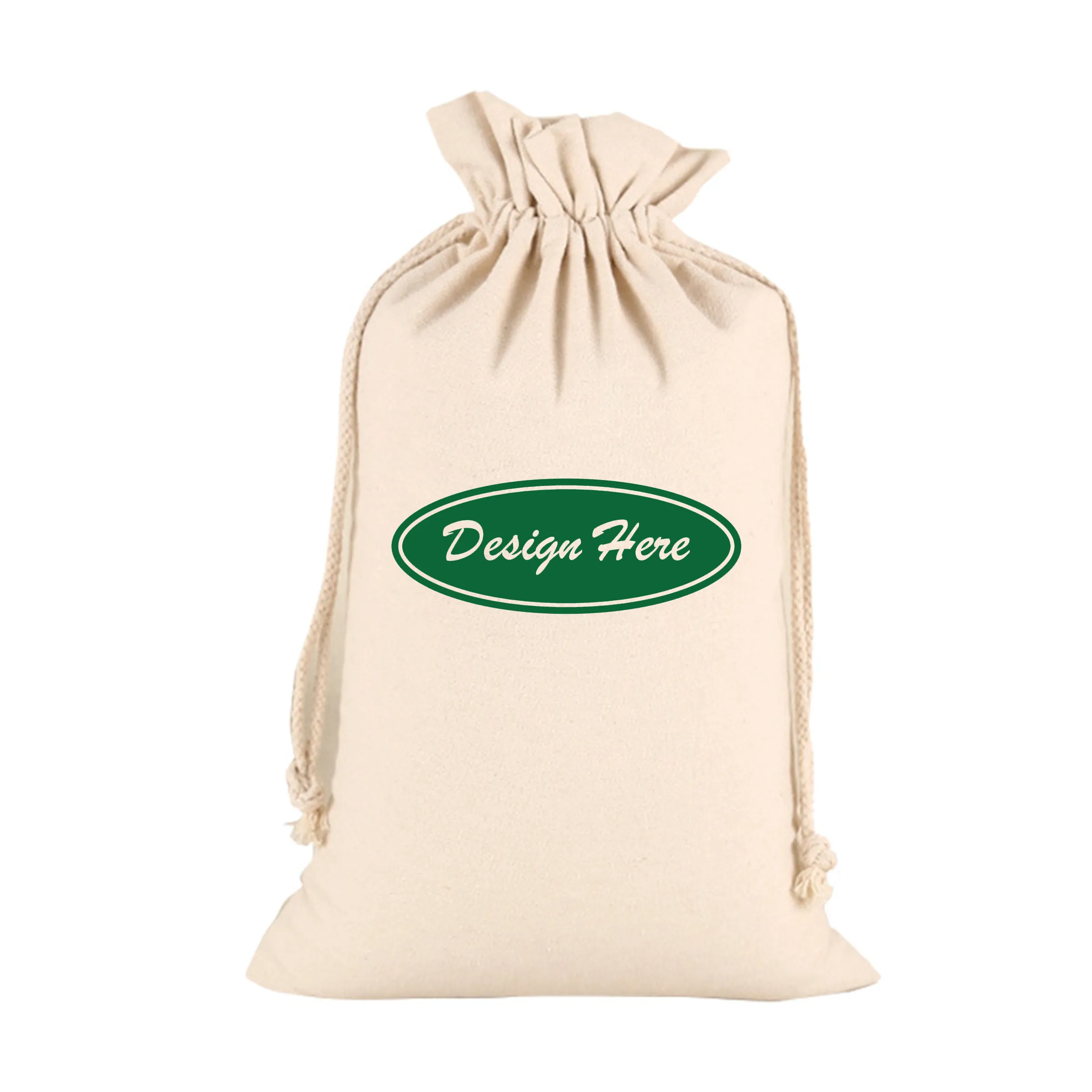 Custom  Drawstring Cotton Bag 2