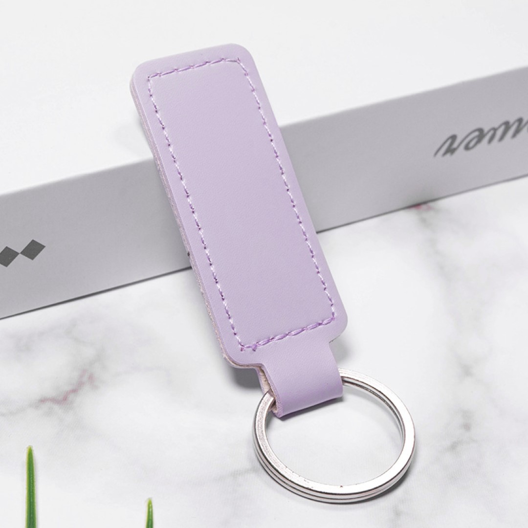 PU Leather Keychain Keg Ring 10