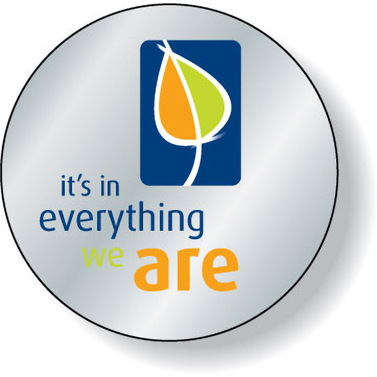 Bright Silver Foil Paper Roll Labels Stock Circle (1.75" Dia.)